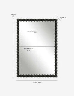 Whipple Rectangle Mirror 16 Whipple Rectangle Mirror -Home Decor Sale 09789 2 DIMS 3c01430f 00e6 4148 9acb f45b1d6e7ec7