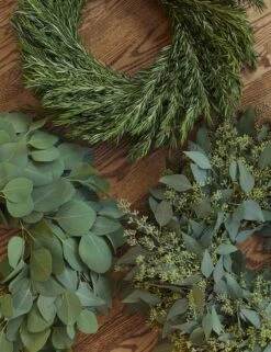 Fresh Handmade Seeded Eucalyptus Wreath -Home Decor Sale 20200826 holiday2946 r site crop 2