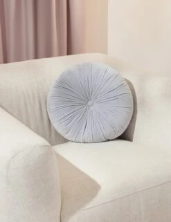 Monroe Velvet Round Pillow -Home Decor Sale 20210120 soft deco product lifestyle1506 v2 site crop bb961648 ddc3 4c4b 9719 ec45d507fe5e