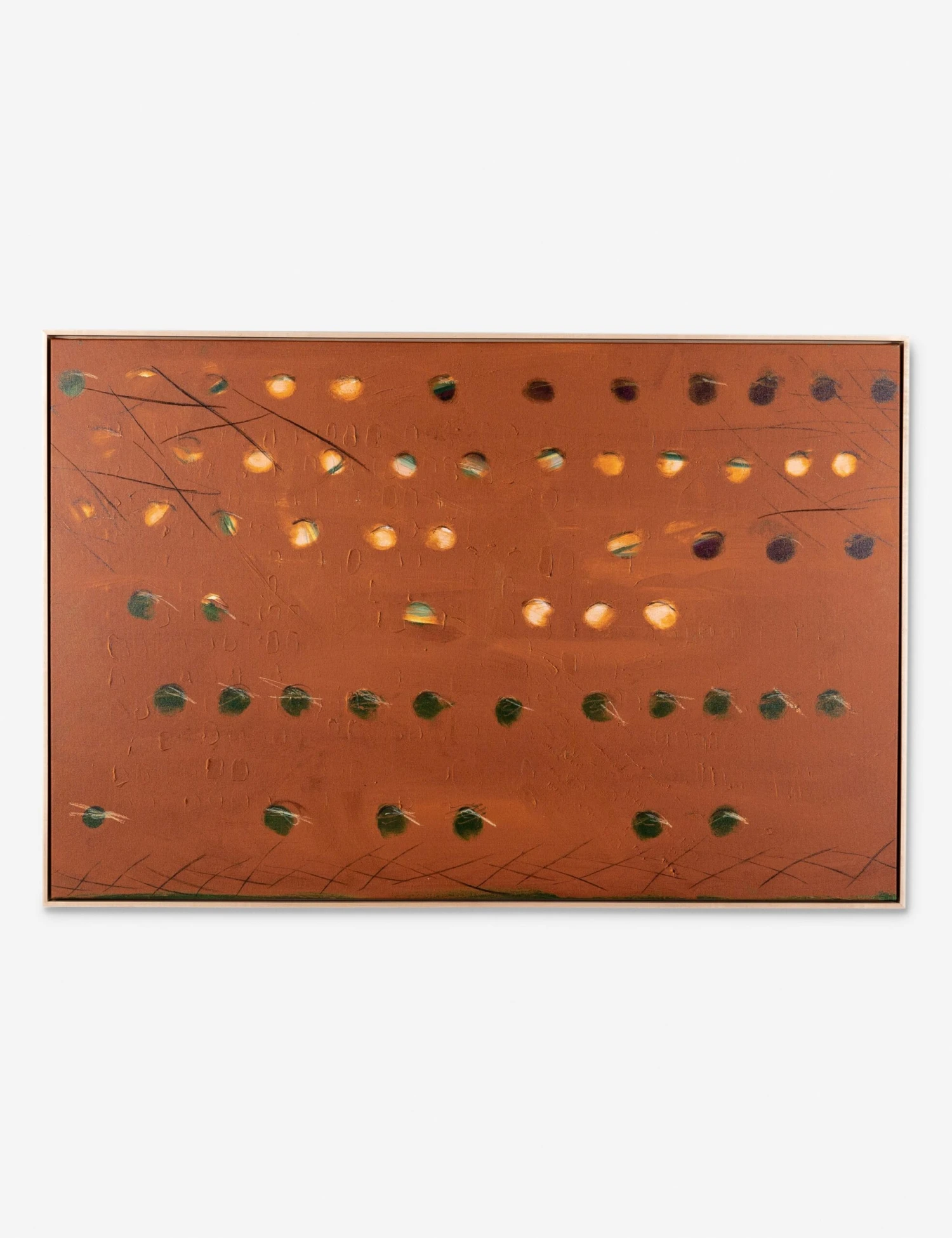 X Spot Rust Wall Art By Jamie Beckwith 3 X Spot Rust Wall Art By Jamie Beckwith