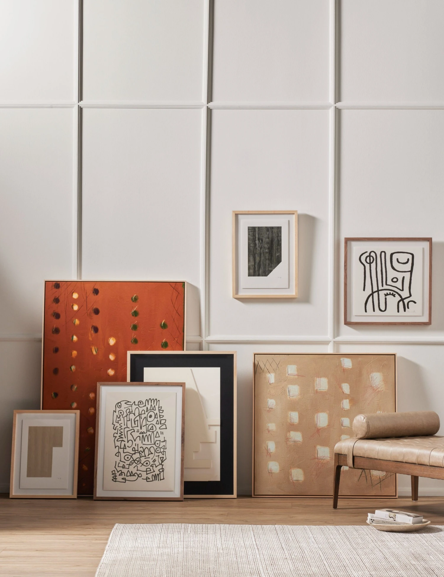 X Spot Rust Wall Art By Jamie Beckwith 4 X Spot Rust Wall Art By Jamie Beckwith - Image 2