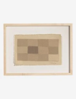 Checkered Earth Tones Wall Art By Shaina Page -Home Decor Sale 238350 001 PRM 1