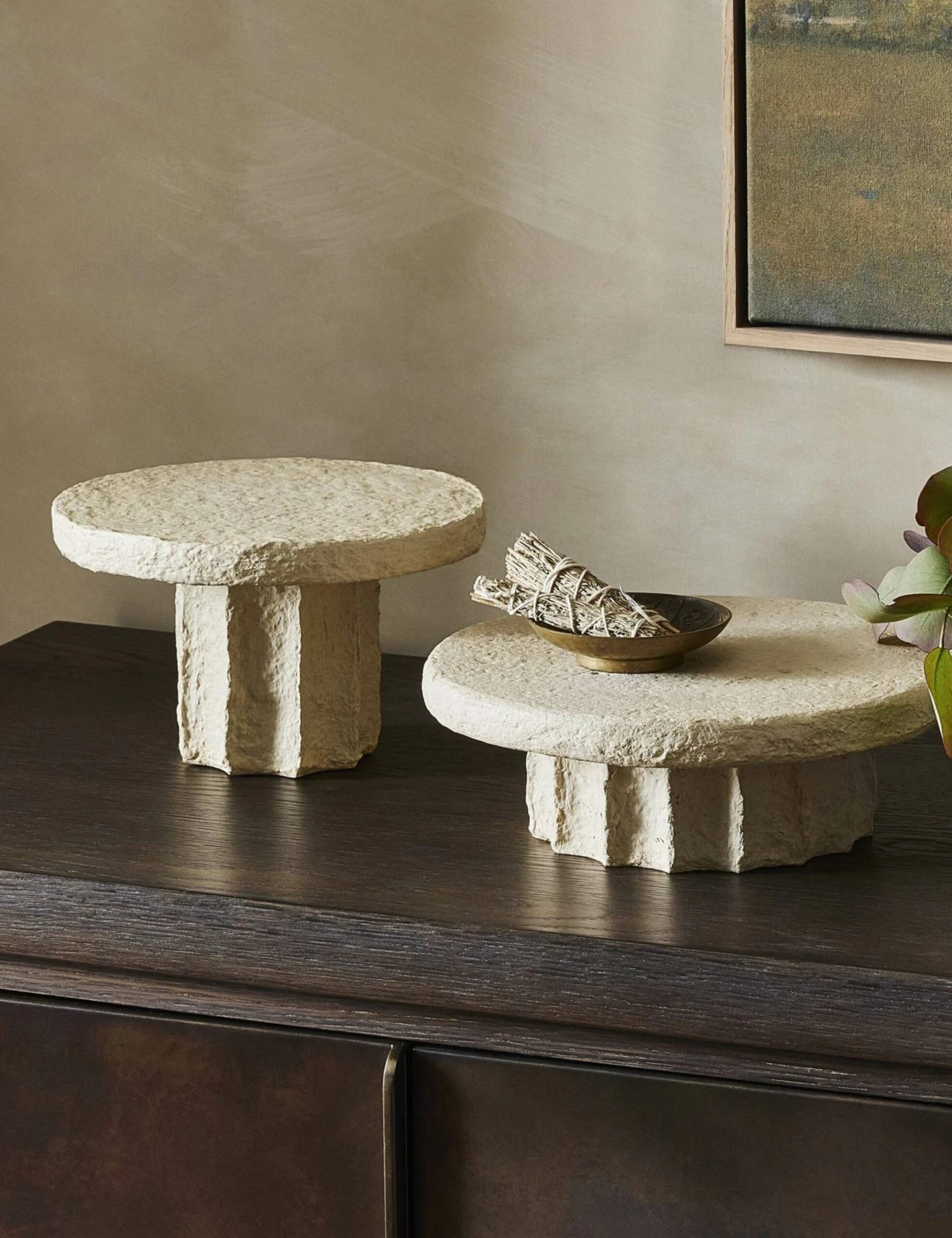 Sumba Pedestal (Set Of 2) By Amber Lewis X Four Hands 3 Sumba Pedestal (Set Of 2) By Amber Lewis X Four Hands