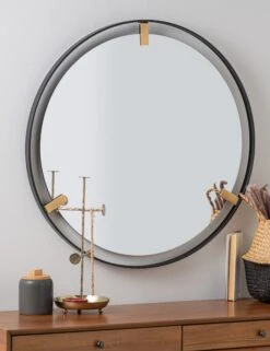 Gideon Round Mirror -Home Decor Sale 41925 6