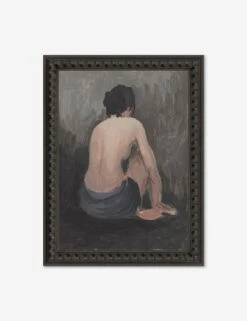 Nude Back Study Wall Art By Ryan Brown -Home Decor Sale 52GCRA1334 FMA LUL