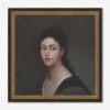 Portrait Of A Woman Wall Art By Ryan Brown -Home Decor Sale 52GCRA1361 FMA LUL
