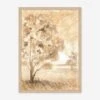 Golden Breeze I Wall Art By Ryan Brown -Home Decor Sale 52GCRA1613 OG LUL
