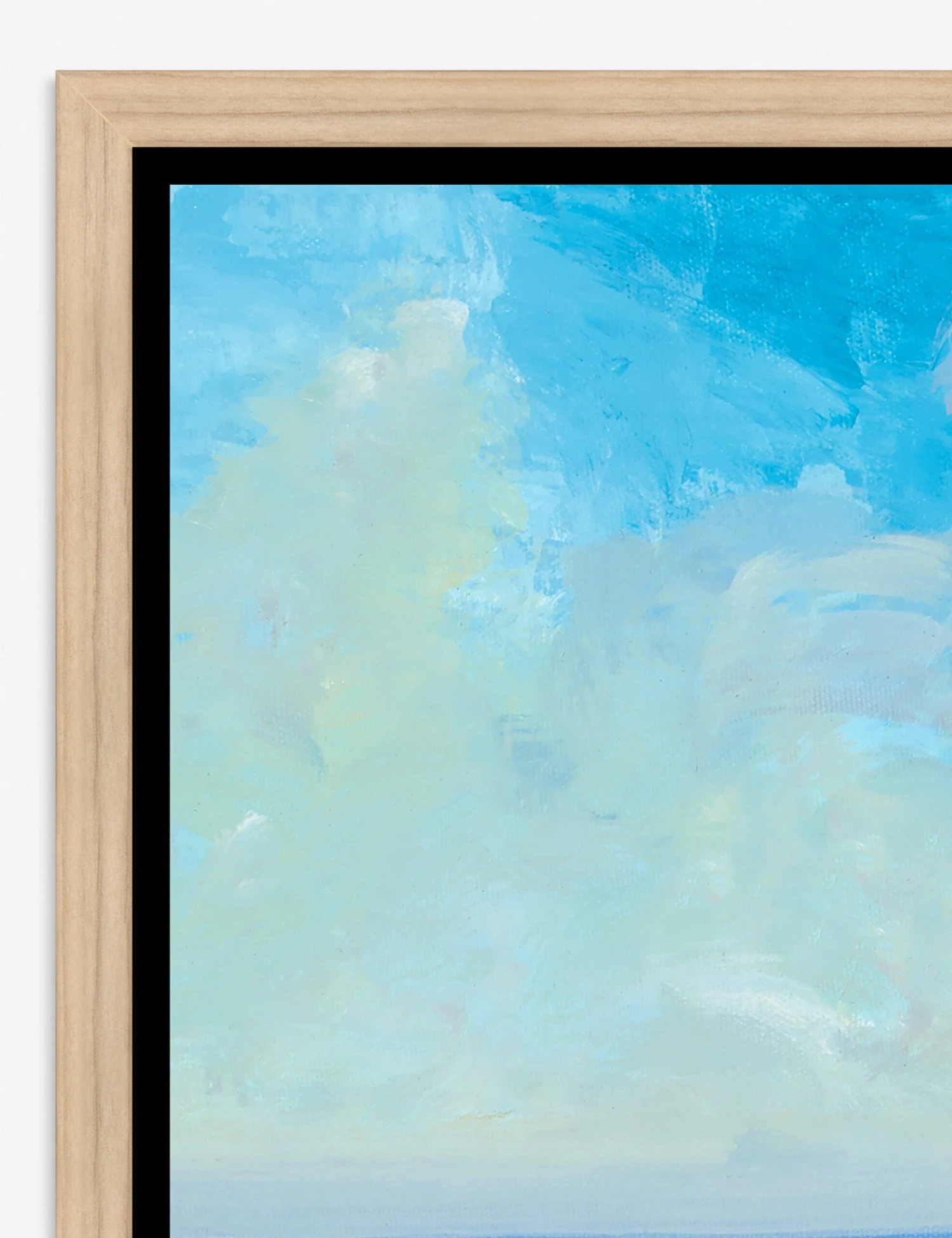 Blue Seascape Wall Art By Sara Brown 4 Blue Seascape Wall Art By Sara Brown - Image 2