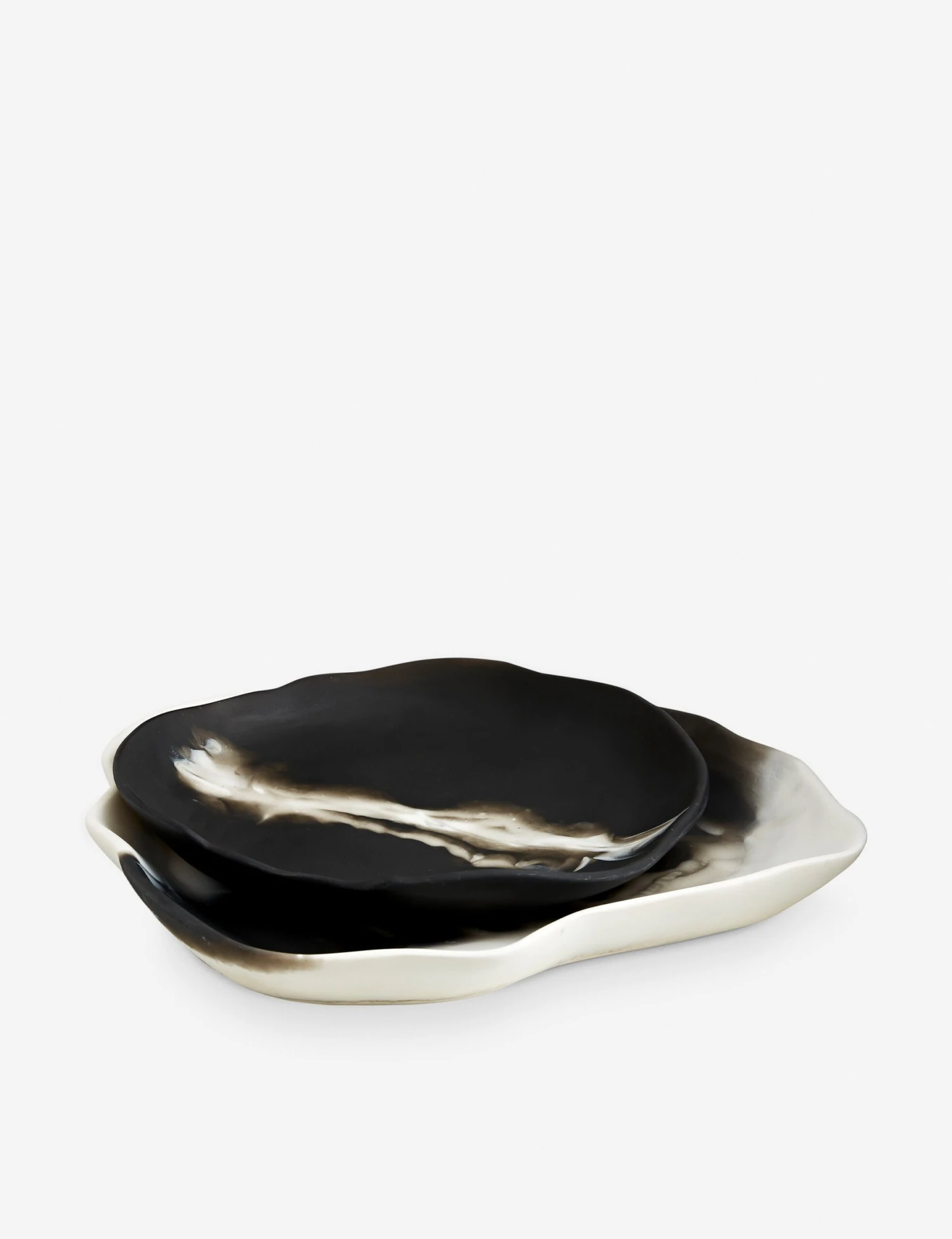 Hollie Trays (Set Of 2) By Arteriors 3 Hollie Trays (Set Of 2) By Arteriors