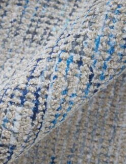 Beech Handwoven Wool-Blend Rug -Home Decor Sale 879R8108BLU000C50 6