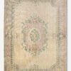 Vintage Turkish Hand-Knotted Wool Rug No. 379, 6'3" X 9'9" -Home Decor Sale A0659949
