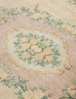 Vintage Turkish Hand-Knotted Wool Rug No. 379, 6'3" X 9'9" 9 Vintage Turkish Hand-Knotted Wool Rug No. 379, 6'3" X 9'9" -Home Decor Sale A0659949 3