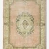 Vintage Turkish Hand-Knotted Wool Rug No. 384, 6'8" X 9'11" -Home Decor Sale A0659950