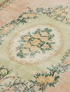 Vintage Turkish Hand-Knotted Wool Rug No. 384, 6'8" X 9'11" -Home Decor Sale A0659950 3