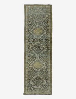 Vintage Turkish Hand-Knotted Wool Runner Rug No. 206, 2'12" X 8'8"