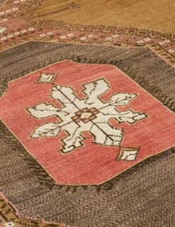 Vintage Turkish Hand-Knotted Wool Rug No. 374, 5'6" X 12'2" -Home Decor Sale A0659954 3