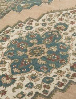 Vintage Turkish Hand-Knotted Wool Rug No. 383, 6'8" X 10'12" -Home Decor Sale A0659962 3
