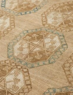 Vintage Turkish Hand-Knotted Wool Rug No. 393, 7'9" X 9'8" -Home Decor Sale A0659967 3