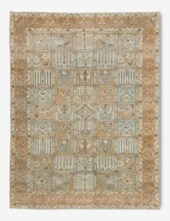 Vintage Turkish Hand-Knotted Wool Rug No. 377, 6'11" X 10'5"