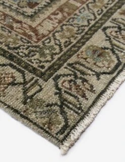 Vintage Turkish Hand-Knotted Wool Rug No. 373, 5'5" X 14'10" -Home Decor Sale A0659973 1