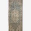 Vintage Turkish Hand-Knotted Wool Rug No. 373, 5'5" X 14'10" -Home Decor Sale A0659973