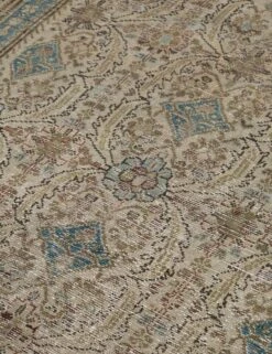 Vintage Turkish Hand-Knotted Wool Rug No. 373, 5'5" X 14'10" -Home Decor Sale A0659973 3