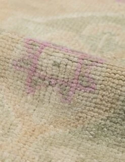 Vintage Turkish Hand-Knotted Wool Mini Rug No. 296, 1'9" X 3' -Home Decor Sale A0660071 2