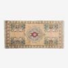 Vintage Turkish Hand-Knotted Wool Mini Rug No. 297, 1'7" X 3'5" 2 Vintage Turkish Hand-Knotted Wool Mini Rug No. 297, 1'7" X 3'5" -Home Decor Sale A0660072