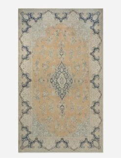 Vintage Turkish Hand-Knotted Wool Rug No. 397, 9'8" X 16'