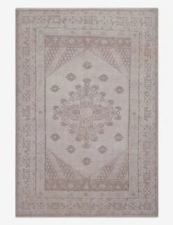Vintage Turkish Hand-Knotted Wool Rug No. 404, 6' X 8'7"