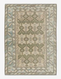 Vintage Turkish Hand-Knotted Wool Rug No. 439, 6'4" X 9'1"