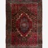 Vintage Turkish Hand-Knotted Wool Rug No. 446, 4'2" X 6'7" -Home Decor Sale A0661284