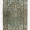 Vintage Turkish Hand-Knotted Wool Rug No. 447, 3'11" X 6'3" -Home Decor Sale A0661285