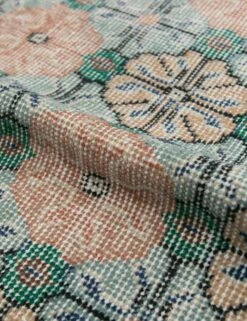 Vintage Turkish Hand-Knotted Wool Rug No. 454, 3'12" X 6'11" -Home Decor Sale A0661292 2