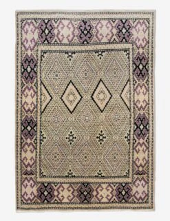 Vintage Turkish Hand-Knotted Wool Rug No. 456, 4'5" X 6'1"