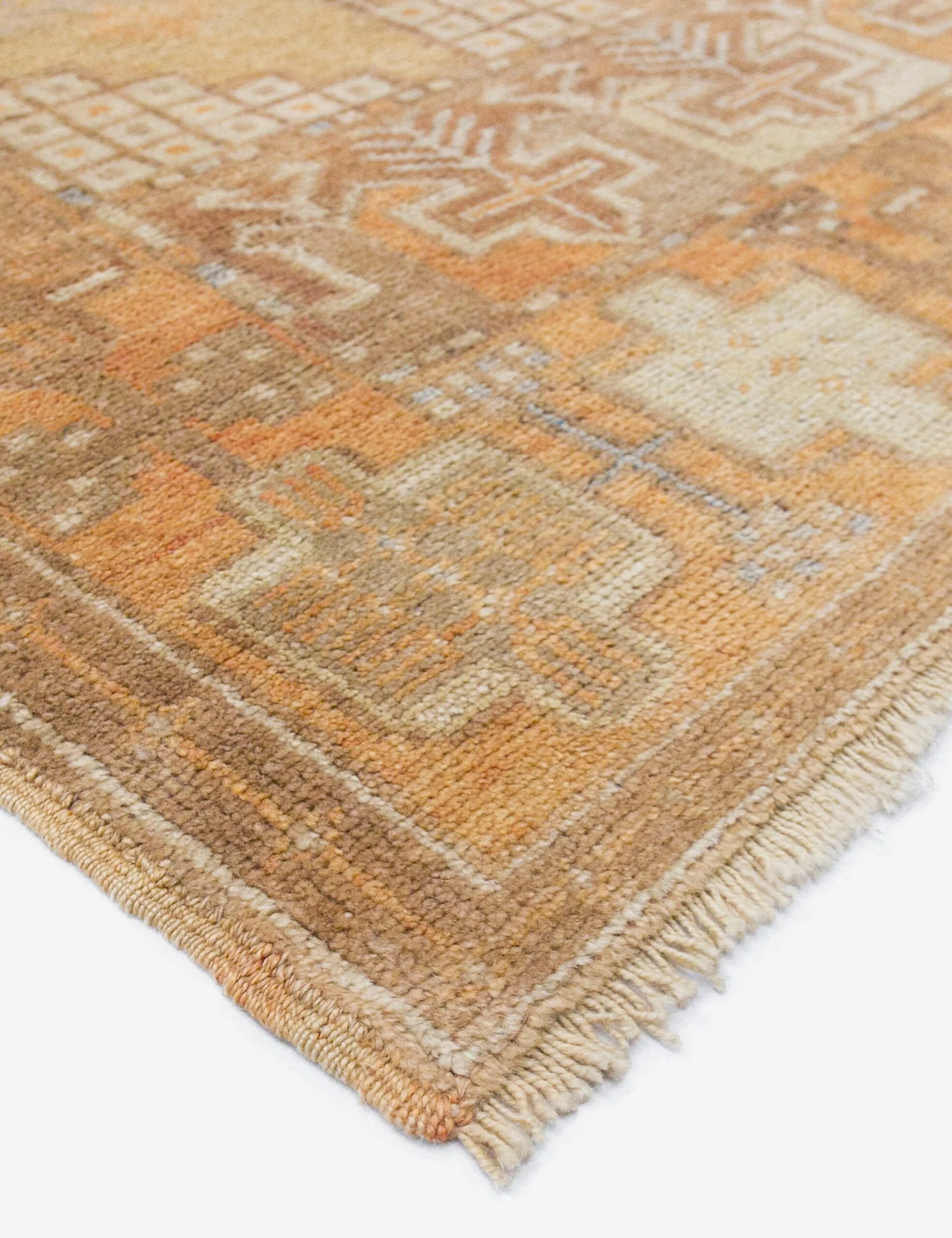 Vintage Turkish Hand-Knotted Wool Runner Rug No. 241, 2'11" X 5'10" 4 Vintage Turkish Hand-Knotted Wool Runner Rug No. 241, 2'11" X 5'10" - Image 2