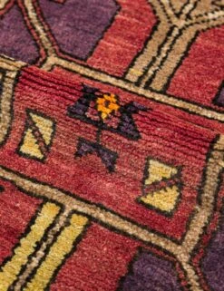 Vintage Turkish Hand-Knotted Wool Runner Rug No. 242, 4' X 14'1" -Home Decor Sale A0661302 2