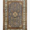 Vintage Turkish Hand-Knotted Wool Rug No. 461, 3'4" X 4'7"