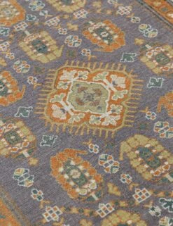 Vintage Turkish Hand-Knotted Wool Rug No. 461, 3'4" X 4'7" -Home Decor Sale A0661307 3
