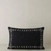 Accord Embroidered Pillow By Élan Byrd -Home Decor Sale AccordLinenLumbarPillowbyElanByrd Black Lumbar A0657277 180 Product