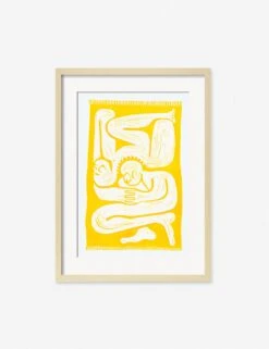 Cloudgazers Print By Adrian Brandon -Home Decor Sale AdrianCloudgazersNaturalFrame