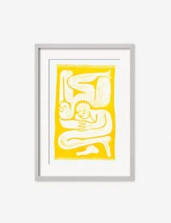 Cloudgazers Print By Adrian Brandon -Home Decor Sale AdrianCloudgazersSilverFrame