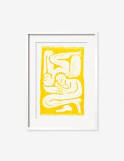 Cloudgazers Print By Adrian Brandon -Home Decor Sale AdrianCloudgazersWhiteFrame