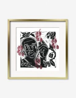 Mama's Making Pie Print By Adrian Brandon -Home Decor Sale AdrianMamasMakingPieGoldFrame