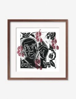 Mama's Making Pie Print By Adrian Brandon -Home Decor Sale AdrianMamasMakingPieWalnutFrame