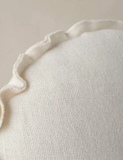 Arlo Linen Round Pillow -Home Decor Sale ArloLinenPillow Ivory Round A0657493 1333 1