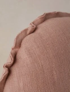 Arlo Linen Round Pillow -Home Decor Sale ArloLinenPillow Terracotta Round A0657498 1344 1