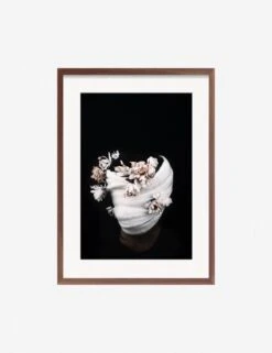Nambi: Pose II, WOVEN Series Photography Print By Ashley Johnson -Home Decor Sale AshleyJohnsonWovenWalnutFrame