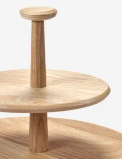 Dune Ash Wood Cake Stand By Kelly Wearstler X Serax -Home Decor Sale B0223100 712s3 Product