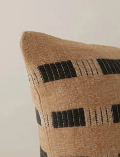 Berta Pillow By Bole Road Textiles -Home Decor Sale BertaPillowbyBoleRoadTextiles Tan 20x20 A0658031 Product 1032 1
